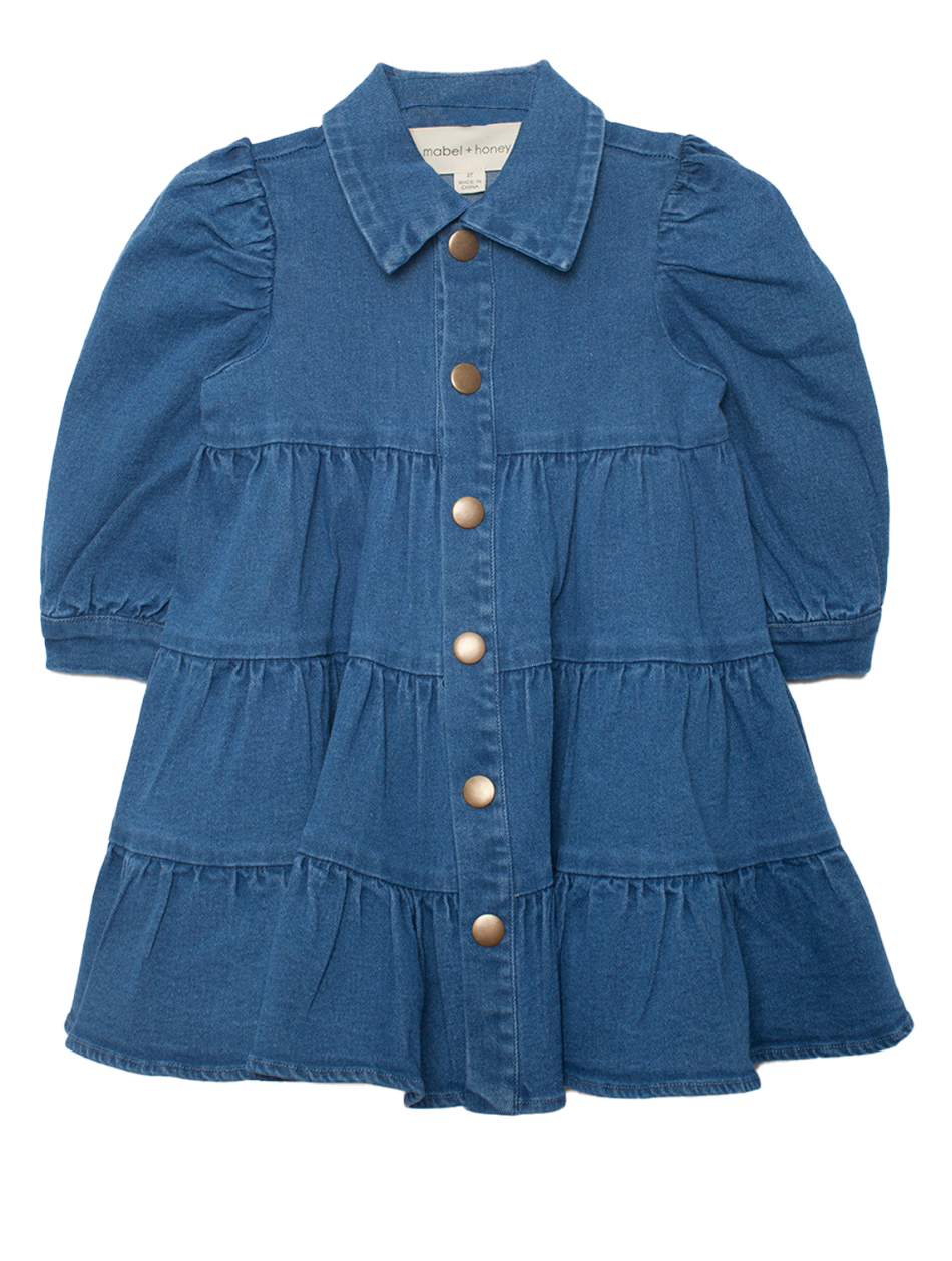 Mabel and Honey Days Dress in Denim