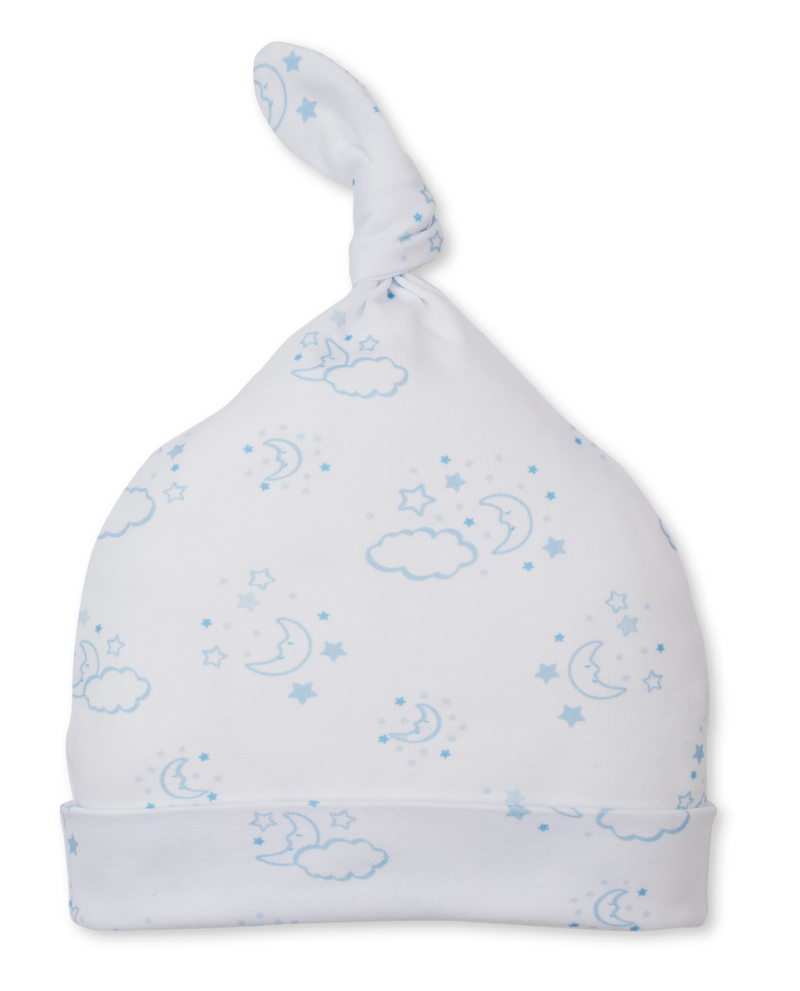 Kissy Kissy Hat in Blue Cheerful Good Night
