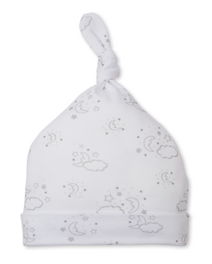 Kissy Kissy Hat in Silver Cheerful Good Night