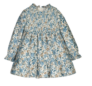 Mayoral Velvet Dress in Bluebell
