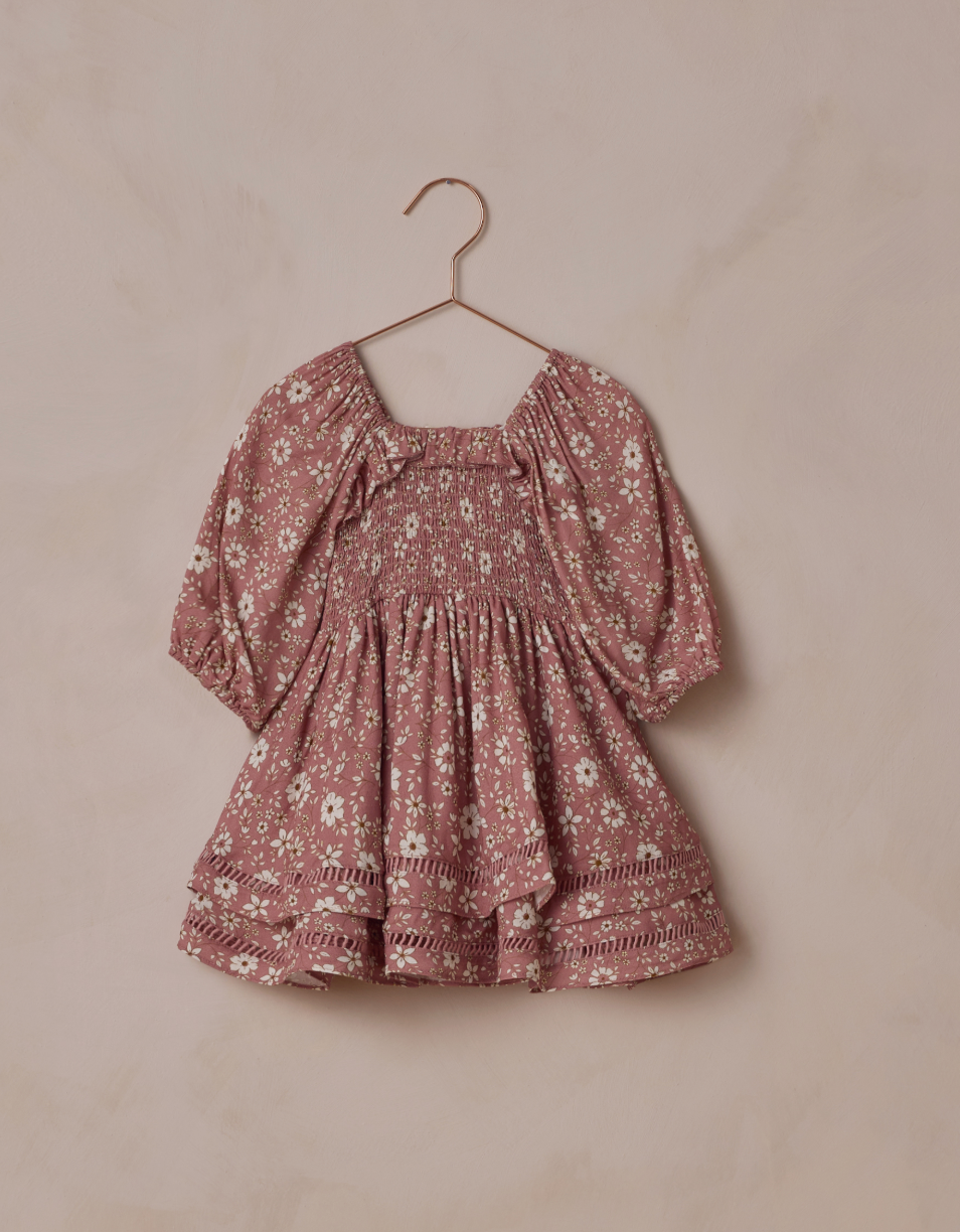 Noralee Elodie Dress in Rose Bloom