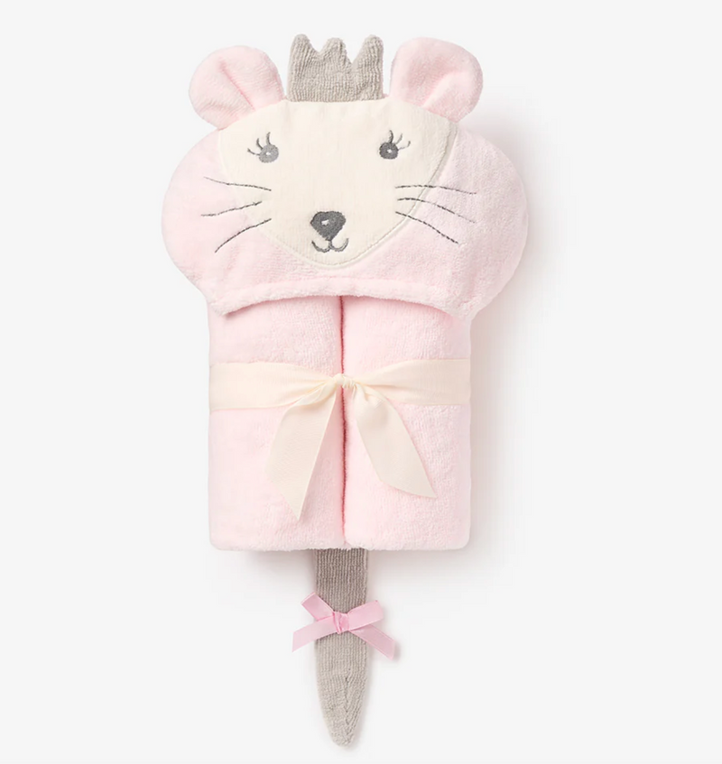 Elegant Baby Pink Mouse Bath Wrap