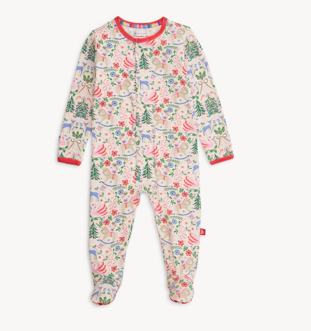 Magnetic Me Modal Footie in Sugar Plum Dreams