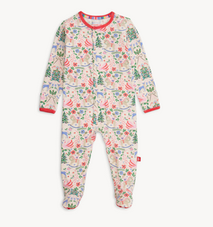 Magnetic Me Modal Footie in Sugar Plum Dreams