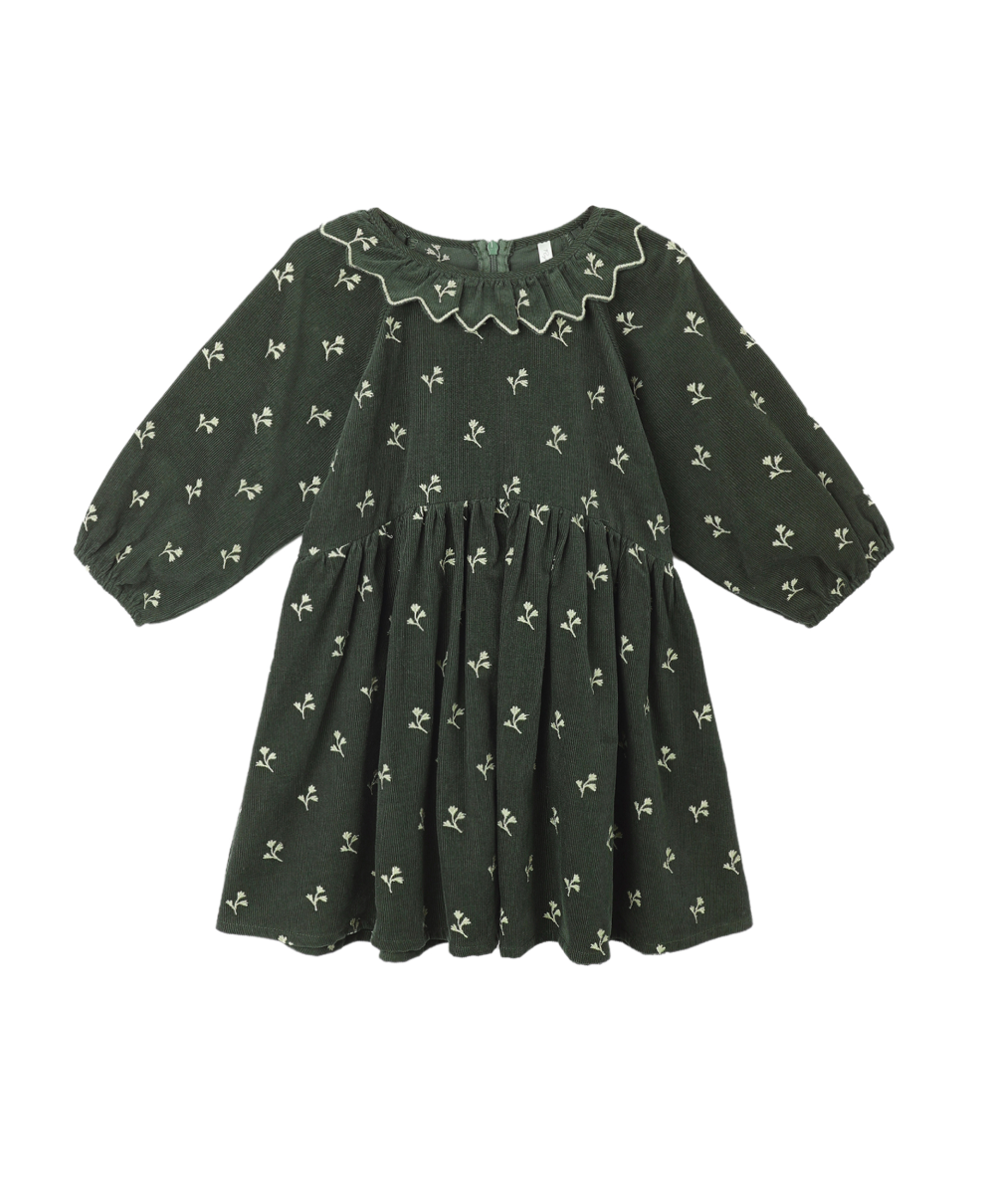 Rylee + Cru Freya Dress in Blossom Embroidery