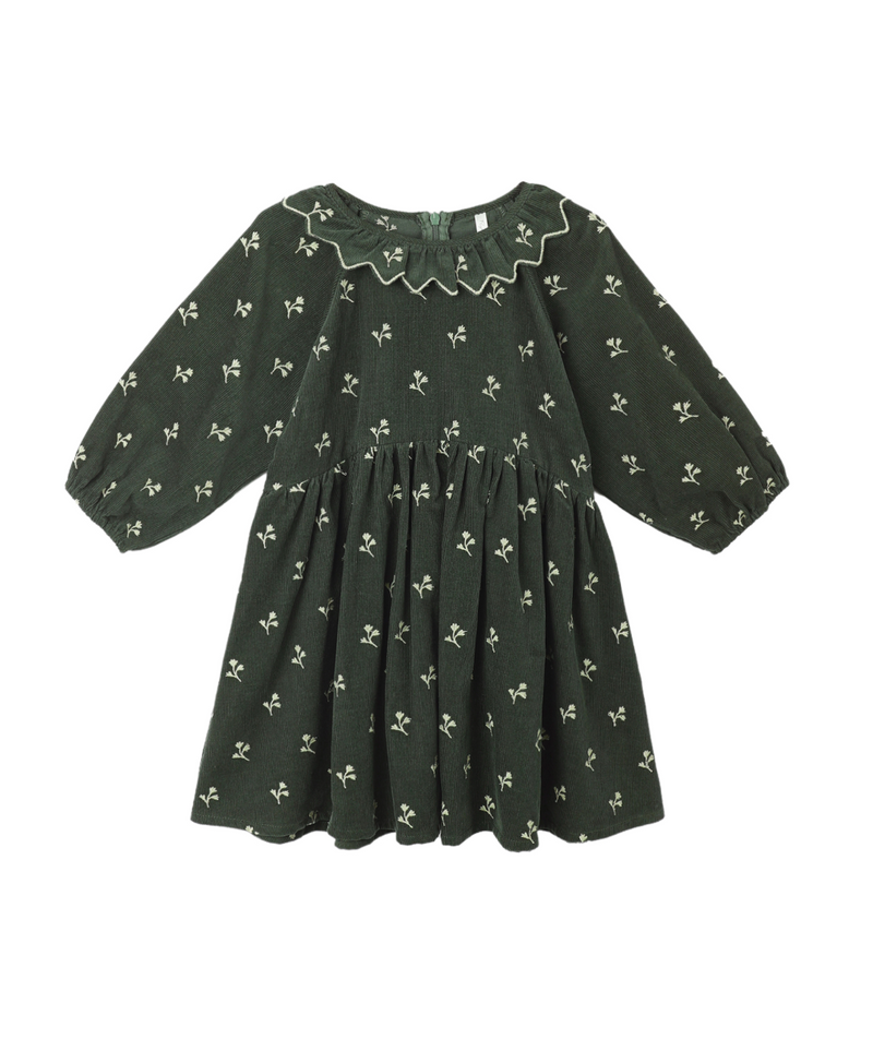 Rylee + Cru Freya Dress in Blossom Embroidery