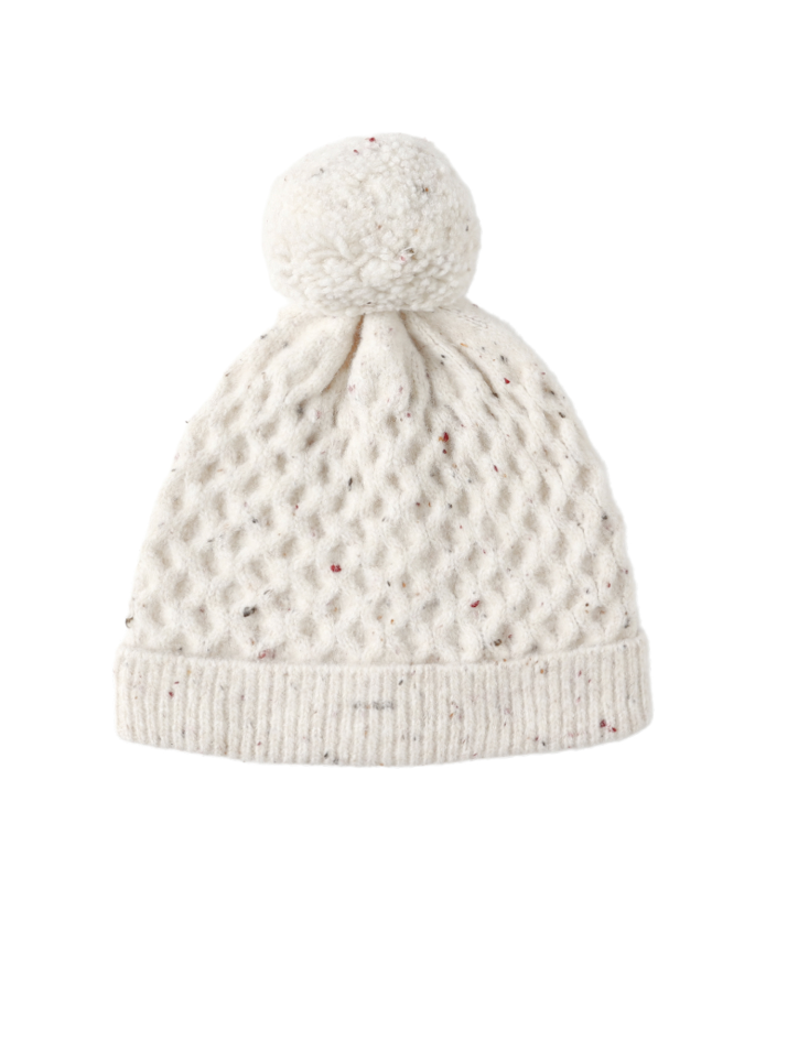 Rylee + Cru Beanie in Natural Speckled