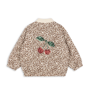 Konges Slojd Juno Printed Sequin Bomber Jacket