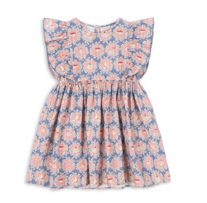 Konges Slojd Kim Frill Dress in Snacktime