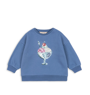 Konges Slojd Loumilla Sweatshirt in Ice Cream