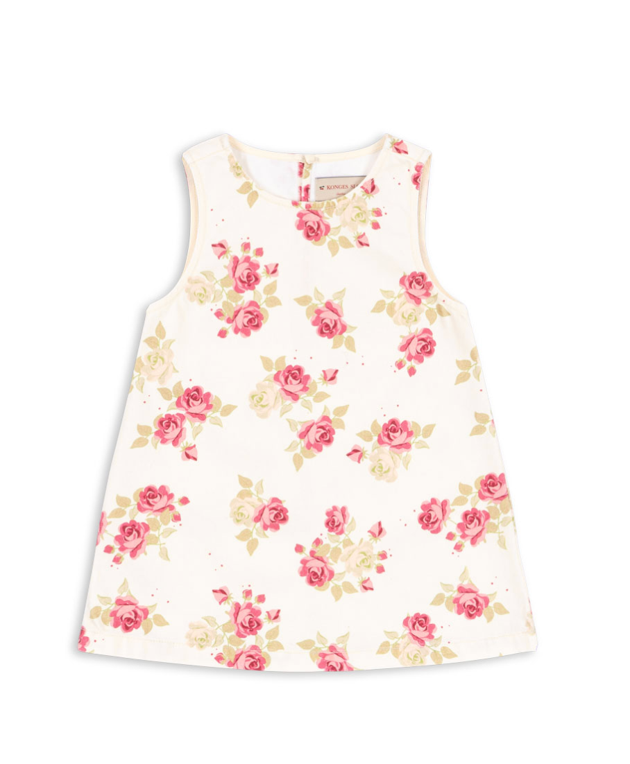 Konges Slojd Magot Denim Dress in Floral