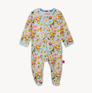 Magnetic Me Modal Ruffle Footie in Seraphina