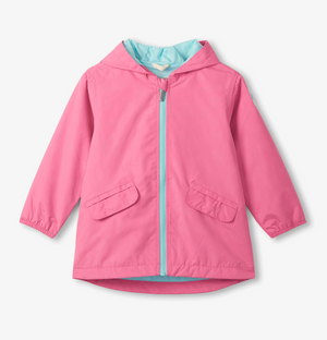 Hatley Color Reveal Microfiber Field Jacket in Butterflies
