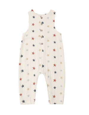 Rylee + Cru Button Jumpsuit in Stars
