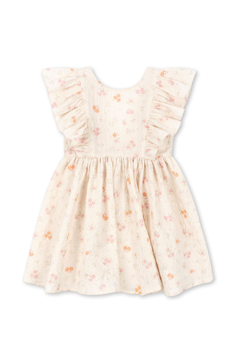 Konges Slojd Elin Frill Dress in Nonoka Flowers