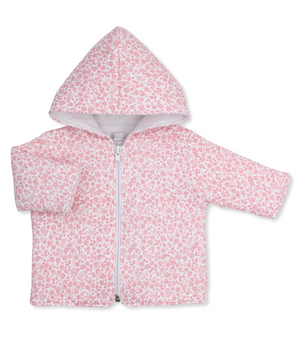 Kissy Kissy Jacquard Padded Jacket in Fall Blooms