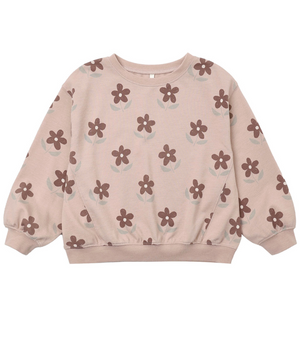 Rylee + Cru Oversized Sweatshirt in Daisy