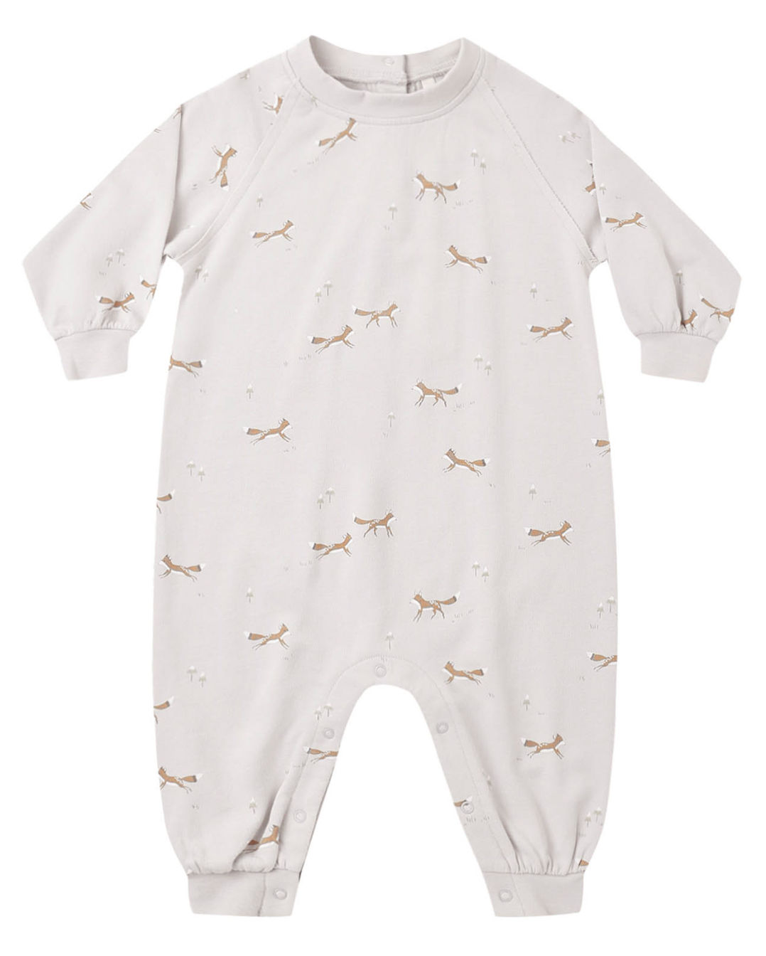 Rylee + Cru Raglan Jumpsuit in Foxes