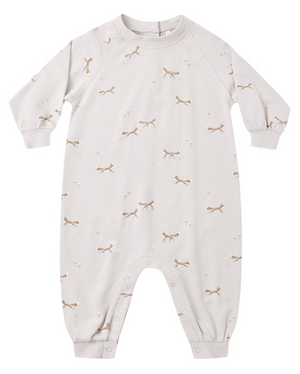 Rylee + Cru Raglan Jumpsuit in Foxes
