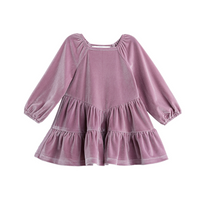 Mabel and Honey Sugarplum Sparkle Dress in Purple