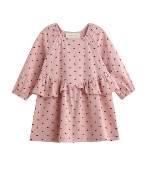Mabel and Honey Love Me Lots Dress in Pink