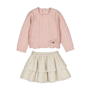 Mayoral Sweater and Skirt Set in Petisui