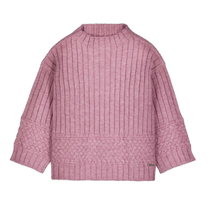 Mayoral Textured Sweater in Violet