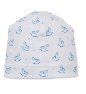 Kissy Kissy  Hat in Light Blue Gingham Rockers