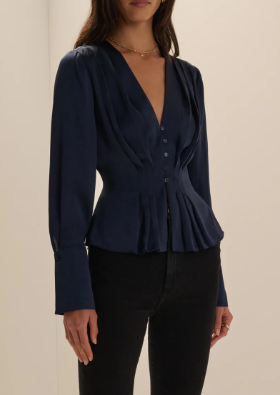 Favorite Daughter The Romance Top in Midnight