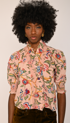 Love the Label Zuri Top in Jessa Floral Print