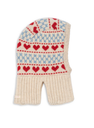 Konges Slojd Belou Balaclava in Hearts