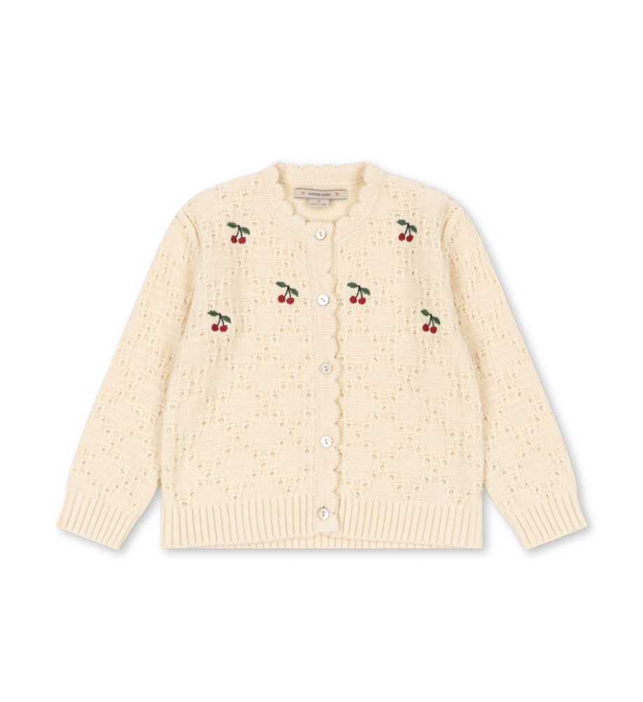 Konges Slojd Cocolo Knit Cardigan in Buttercream