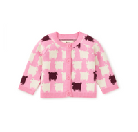 Tea Collection Baa, Baa Black Sheep Cardigan