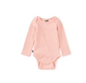 Tea Collection Lap Shoulder Bodysuit in Apple Blossom