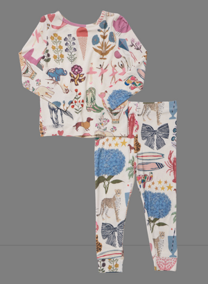 Pink Chicken 20 Years of Pink Chicken Bamboo Pajama Set