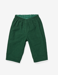 Oso & Me Reversible Pant in Green Holiday Plaid