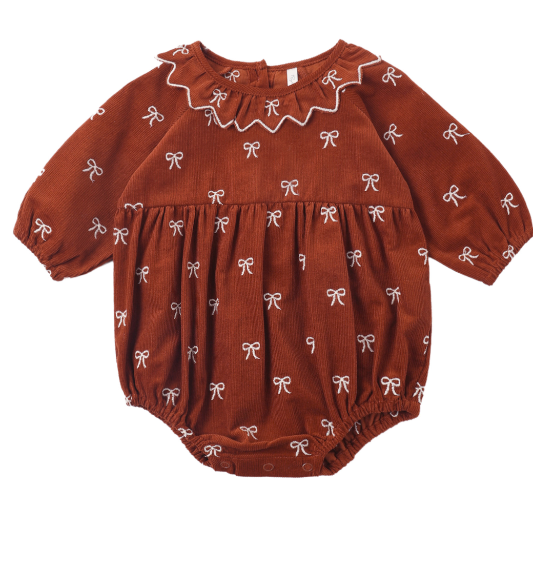 Rylee + Cru Freya Romper in Bows