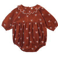 Rylee + Cru Freya Romper in Bows