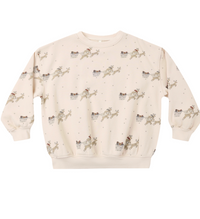 Rylee + Cru Relaxed Sweatshirt in Reindeer