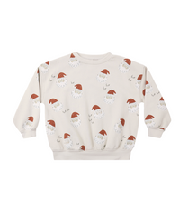 Rylee + Cru Relaxed Sweatshirt in Santa