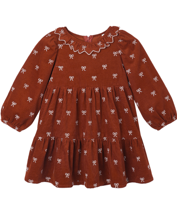 Rylee + Cru Fran Dress in Bows