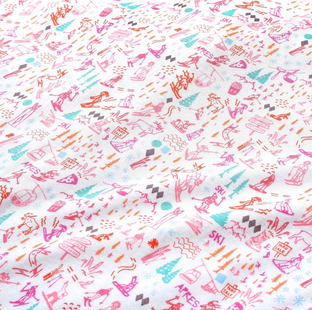 Joy Street Kids Zip Onesie in Pink Apres Ski