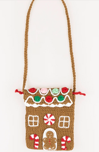 Meri Meri Crochet Gingerbread Bag