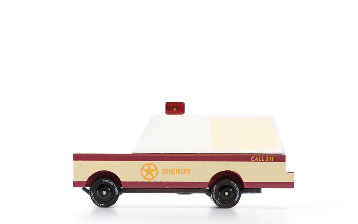 Candylab Sheriff Car