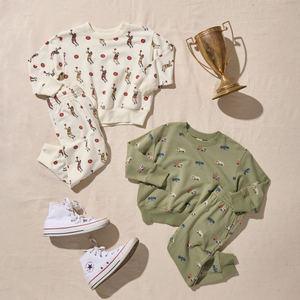 Coop Kids by Pink Chicken Jax Jogger in Racecars
