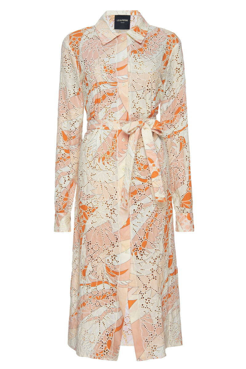 Le Superb Temescal Dress in Morning Sky Eylet