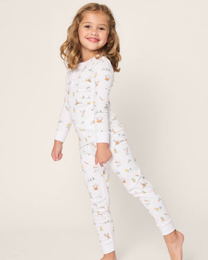 Petite Plume 100% Pima Cotton Pajamas in Easter Frolic