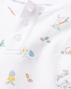 Petite Plume 100% Pima Cotton Pajamas in Easter Frolic