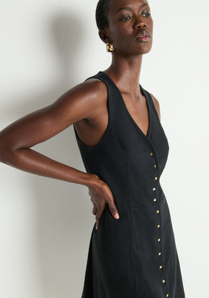 Nation Tierra Mini Dress in Black