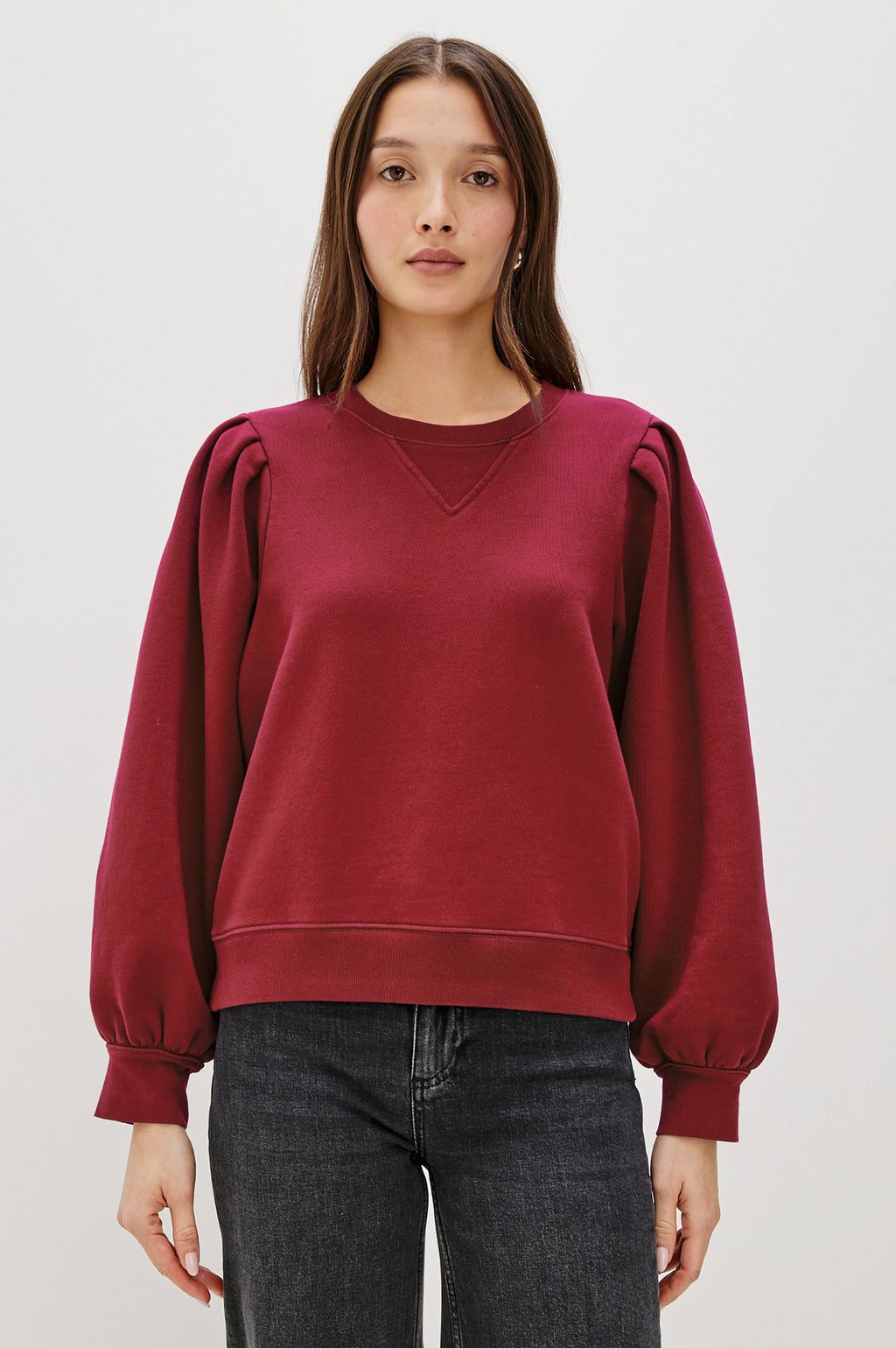 Rails Tiffany Sweatshirt in Merlot